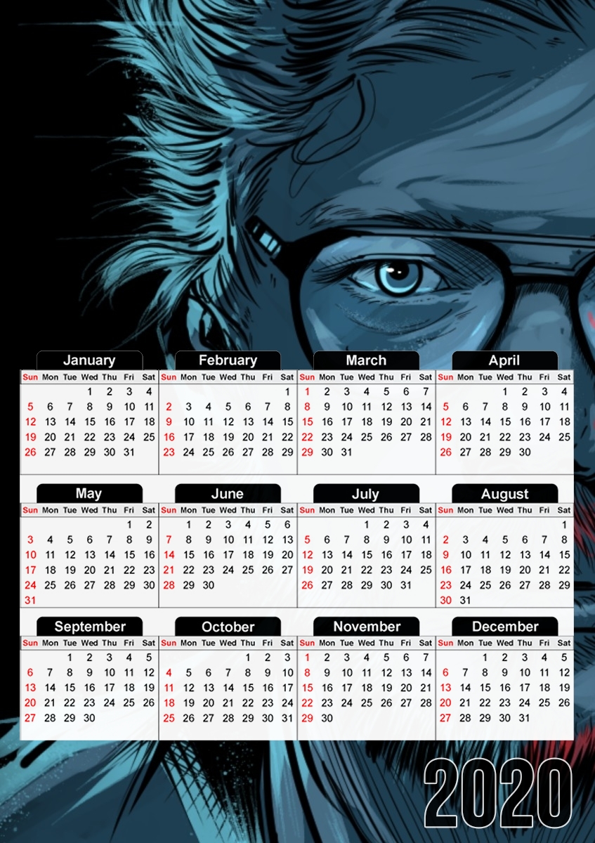  El Profesor for A3 Photo Calendar 30x43cm