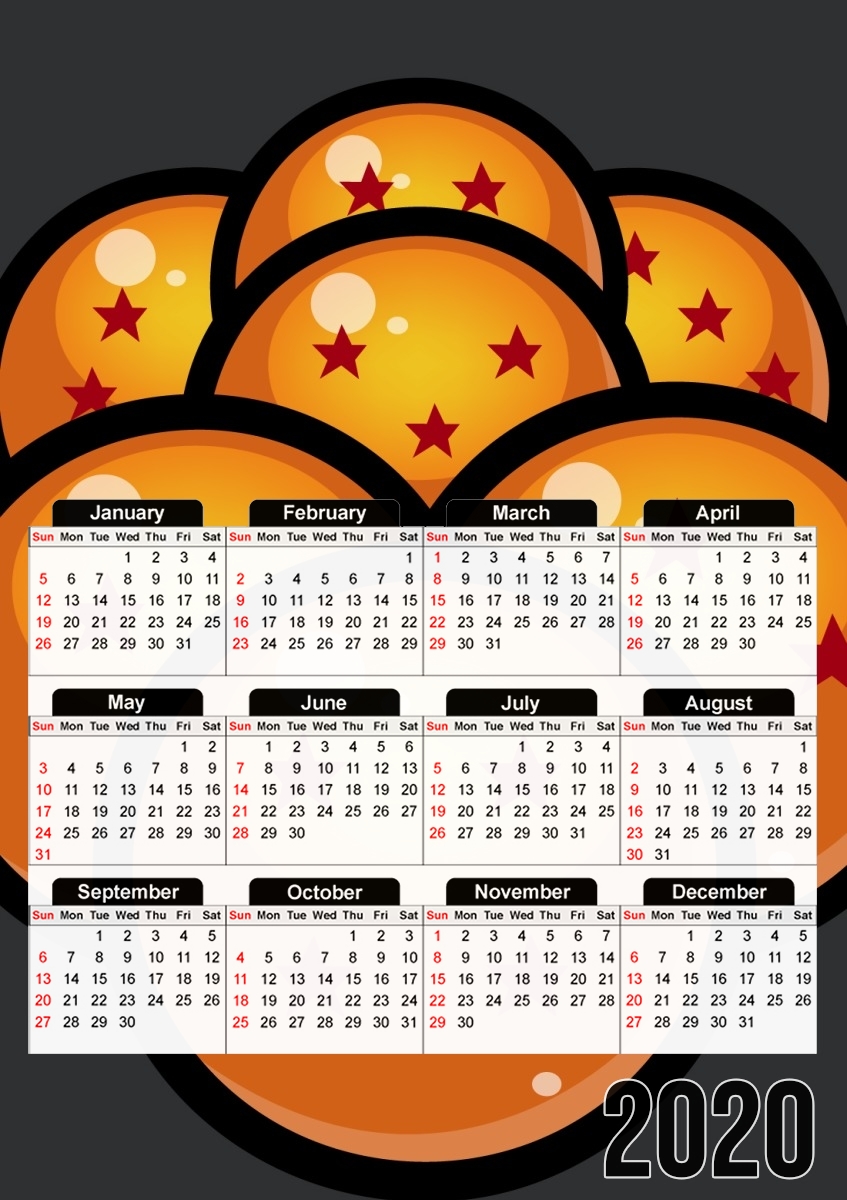  Esferas for A3 Photo Calendar 30x43cm