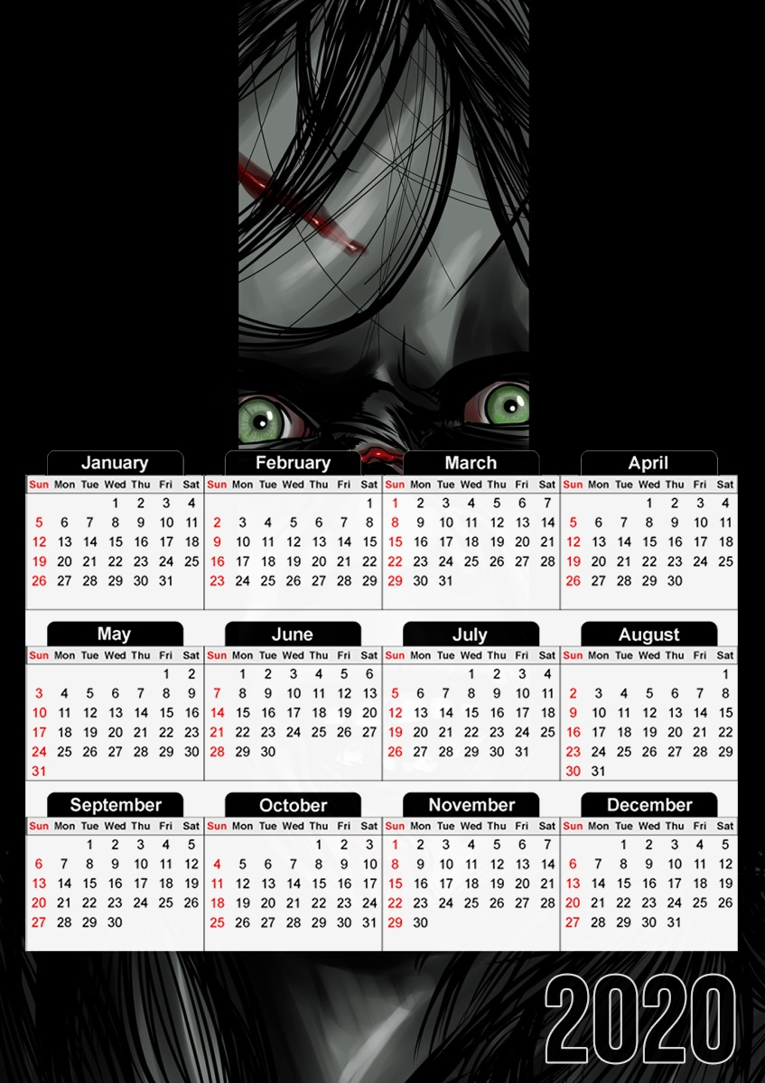  Exorcist  for A3 Photo Calendar 30x43cm