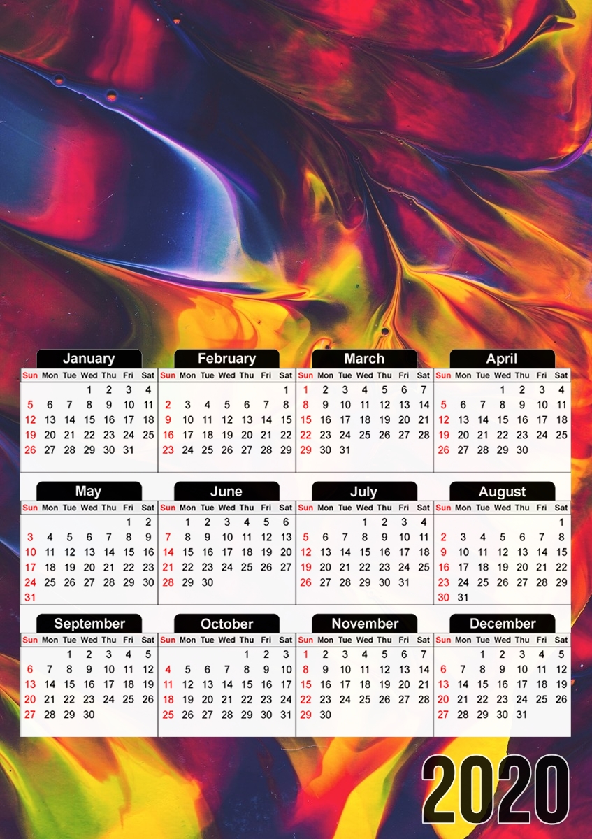  EXPLOSION for A3 Photo Calendar 30x43cm