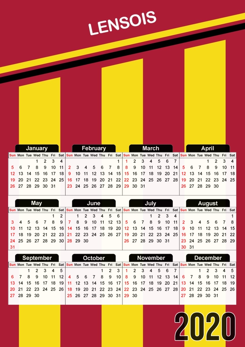  Foot Lens historique for A3 Photo Calendar 30x43cm