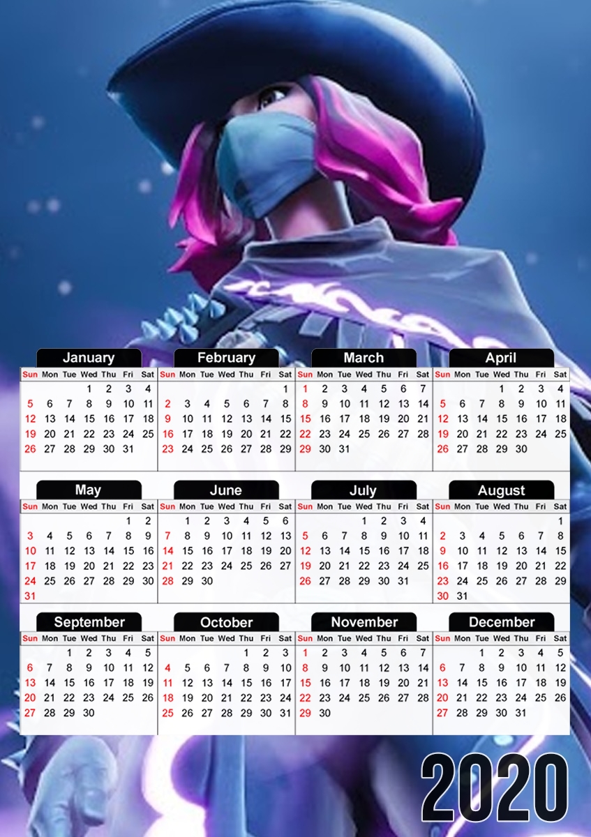  Fortnite Calamity for A3 Photo Calendar 30x43cm