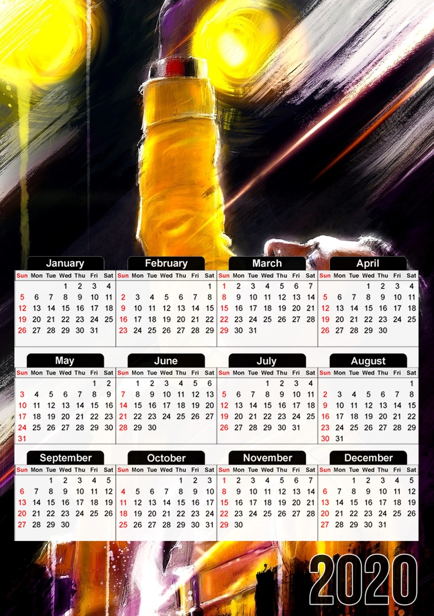  Freddie Mercury for A3 Photo Calendar 30x43cm