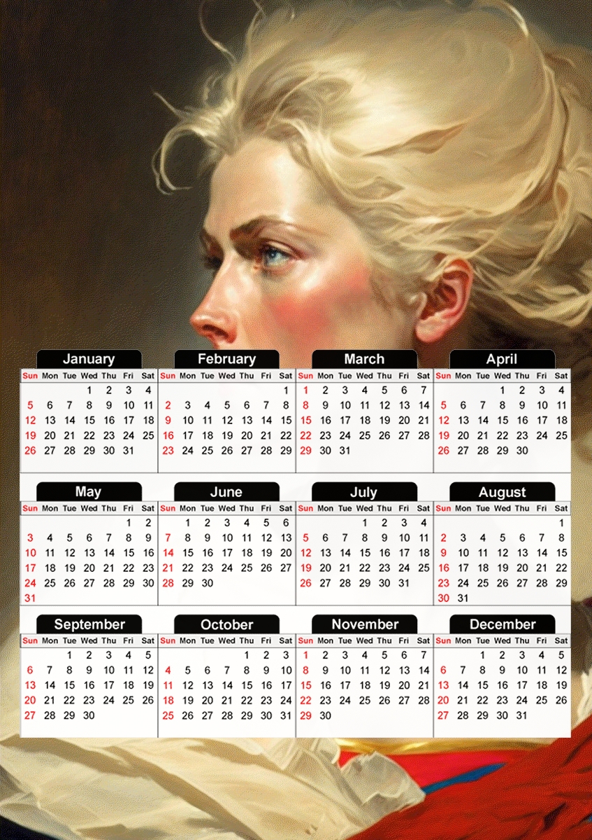  French Revolution for A3 Photo Calendar 30x43cm