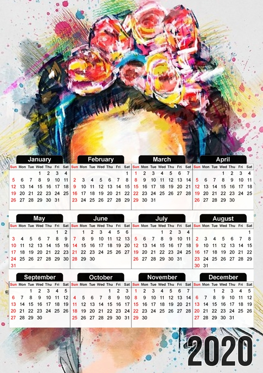  Frida Kahlo for A3 Photo Calendar 30x43cm