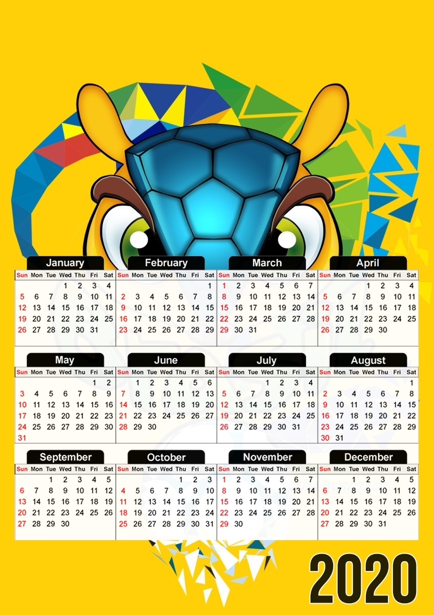  Fuleco for A3 Photo Calendar 30x43cm