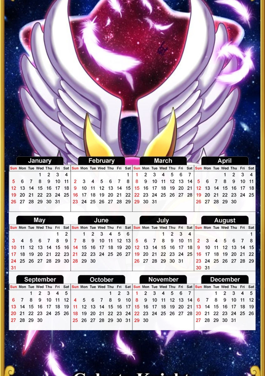  Galacta Knight for A3 Photo Calendar 30x43cm