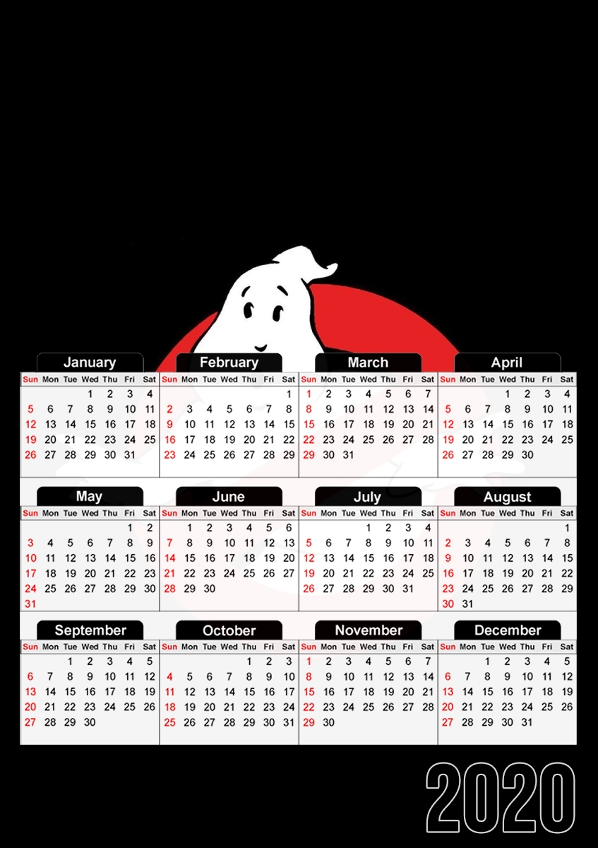  Ghostbuster for A3 Photo Calendar 30x43cm