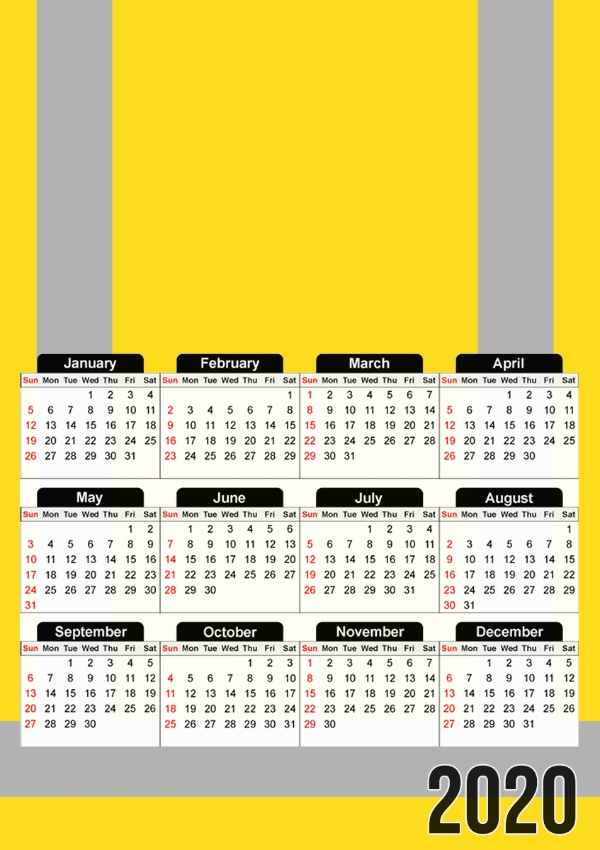  Gilet Jaune for A3 Photo Calendar 30x43cm