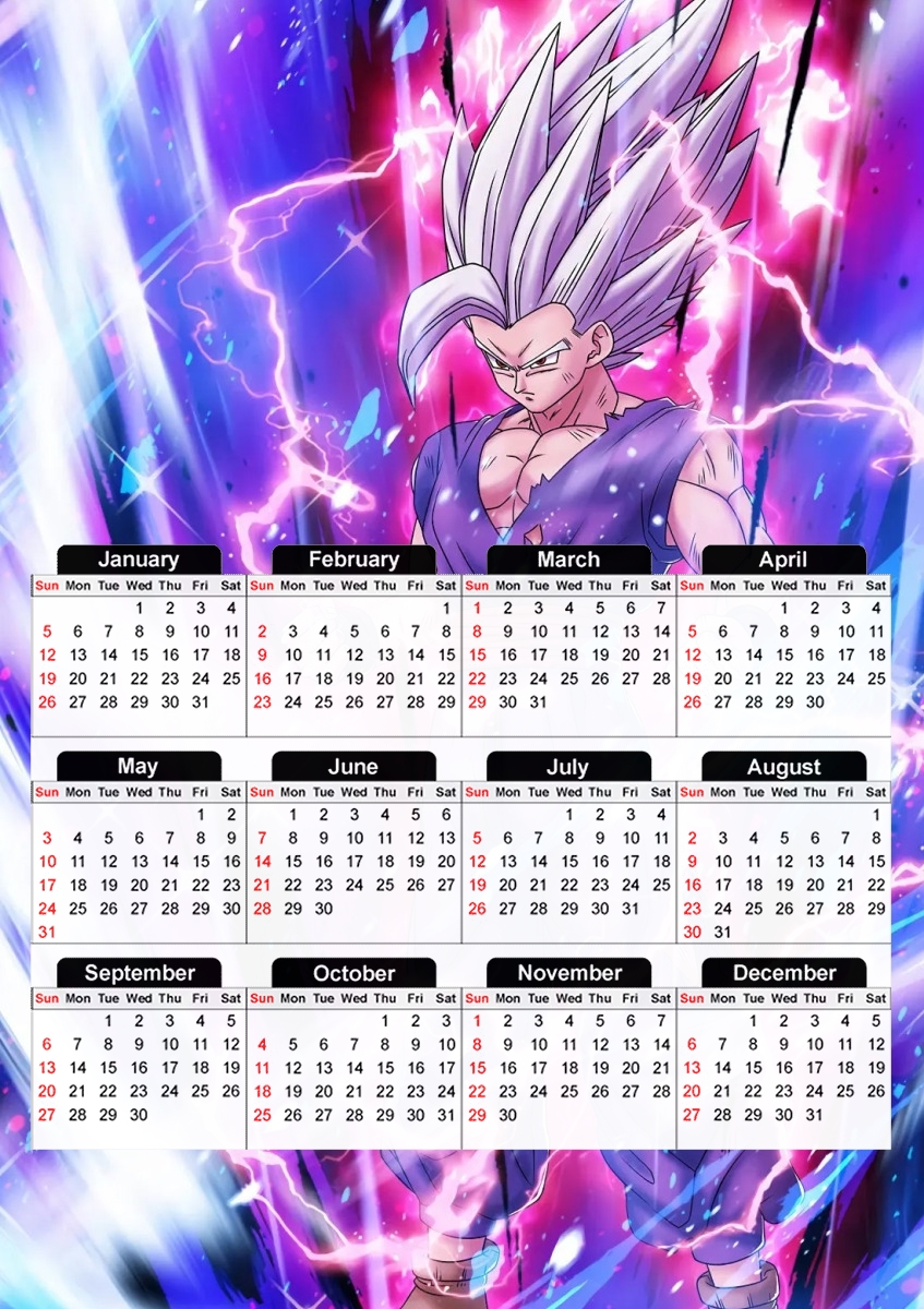  Gohan beast for A3 Photo Calendar 30x43cm