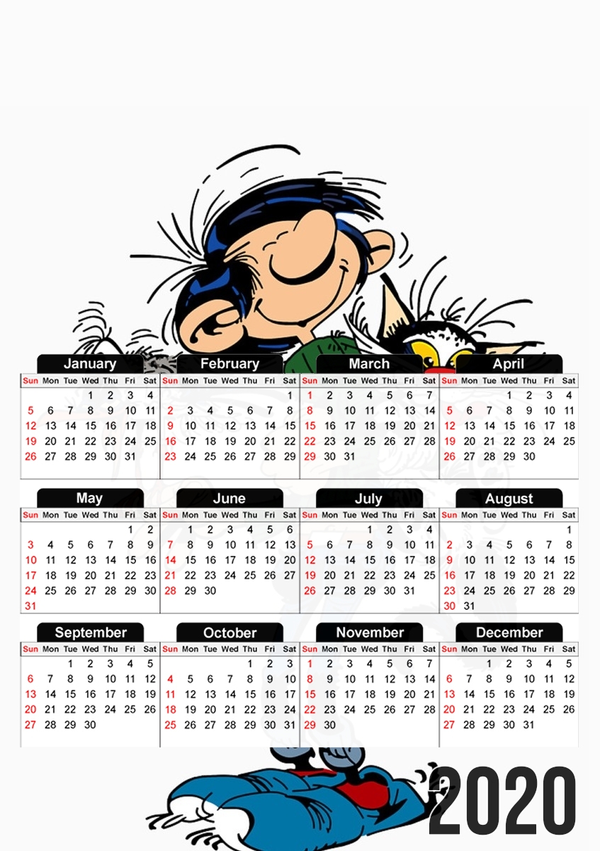  Gomer Goof for A3 Photo Calendar 30x43cm