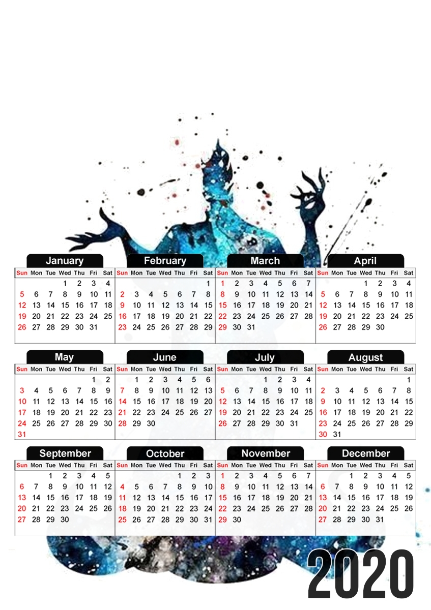  Hades WaterArt for A3 Photo Calendar 30x43cm