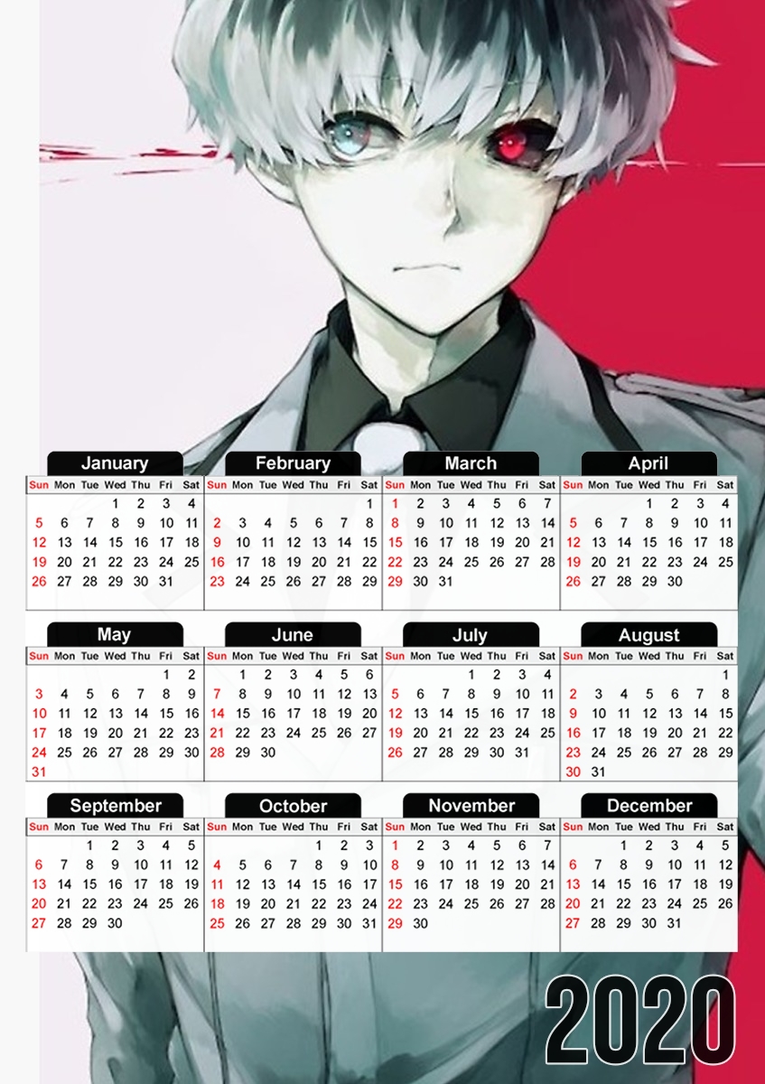  haise sasaki for A3 Photo Calendar 30x43cm