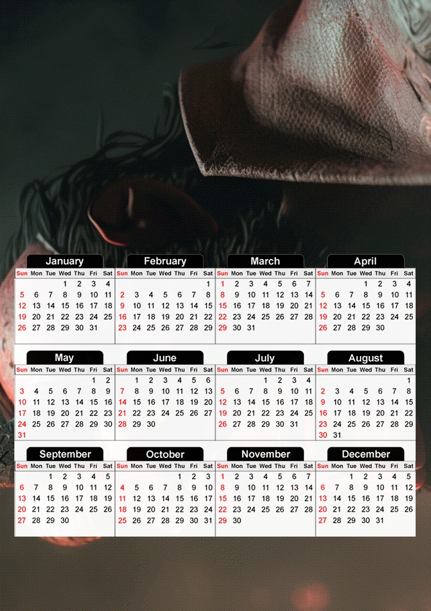  Hell  for A3 Photo Calendar 30x43cm