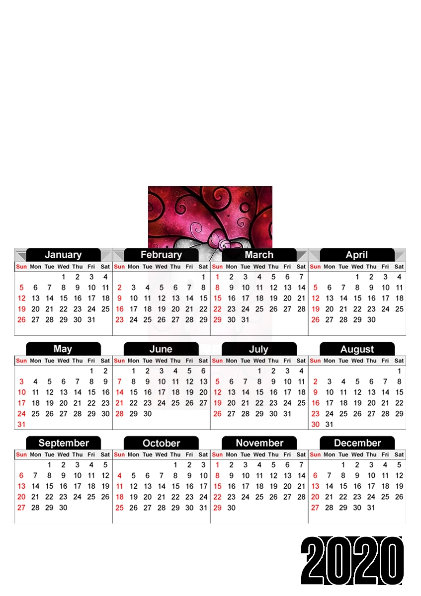  Hewo Kitteh for A3 Photo Calendar 30x43cm