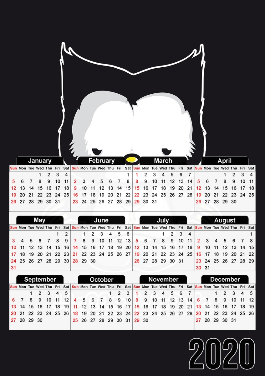  Hello Wolvie for A3 Photo Calendar 30x43cm