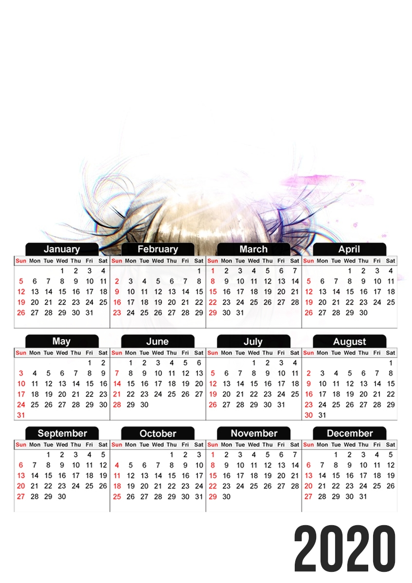  Himiko for A3 Photo Calendar 30x43cm