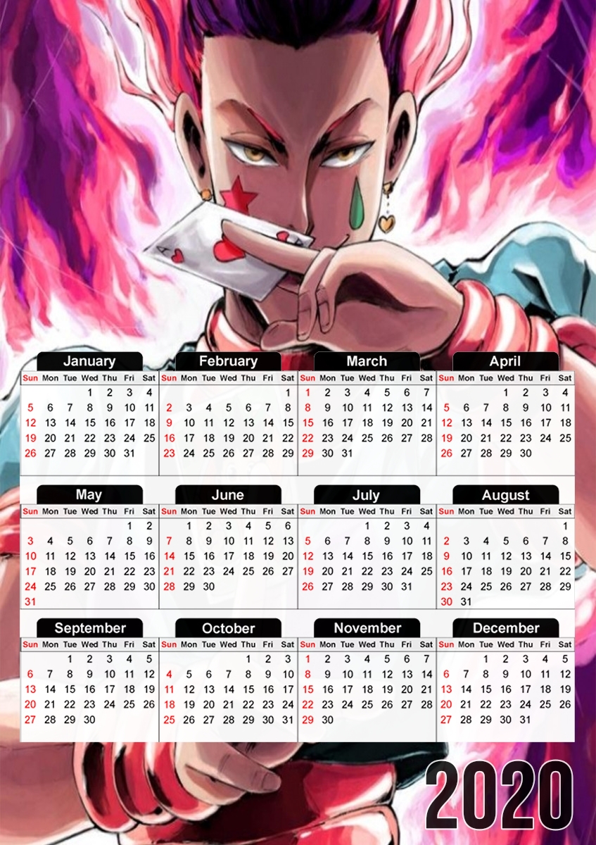  Hisoka Gon Card for A3 Photo Calendar 30x43cm