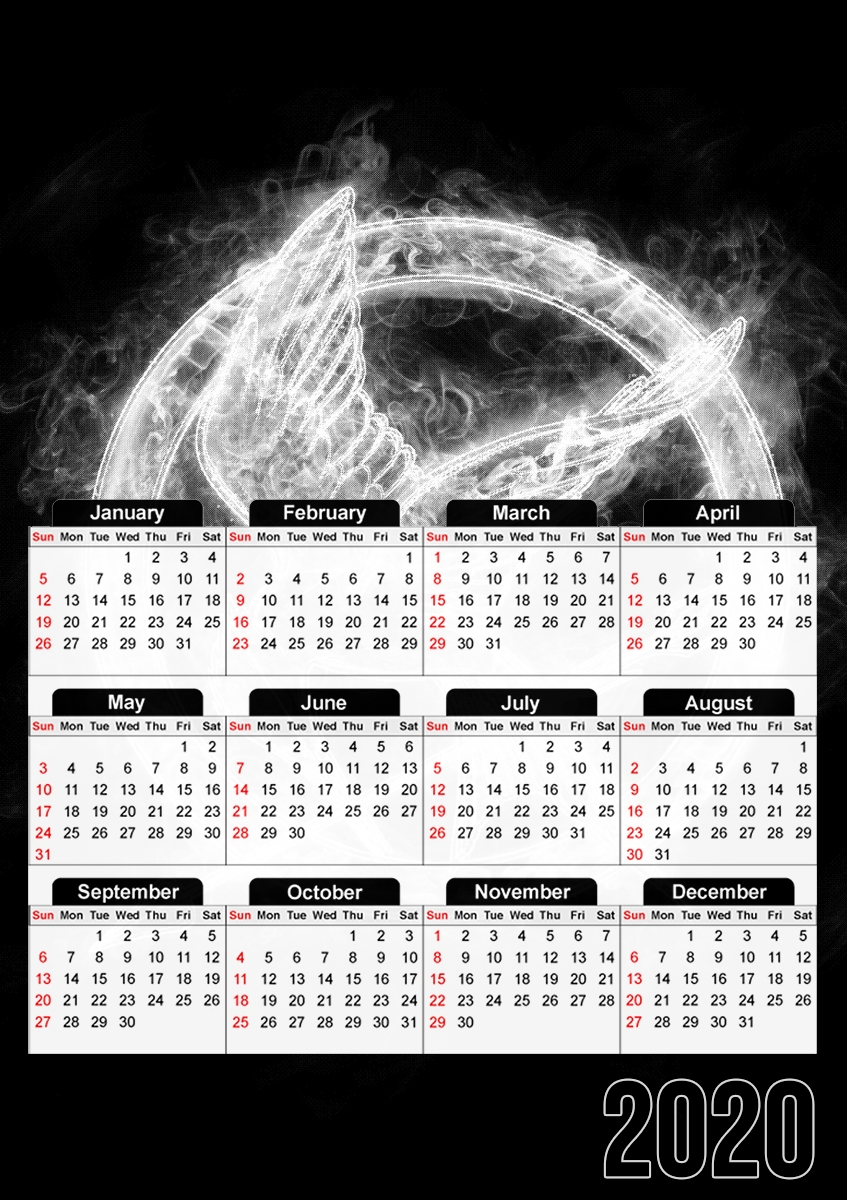  Hunger Smoke for A3 Photo Calendar 30x43cm