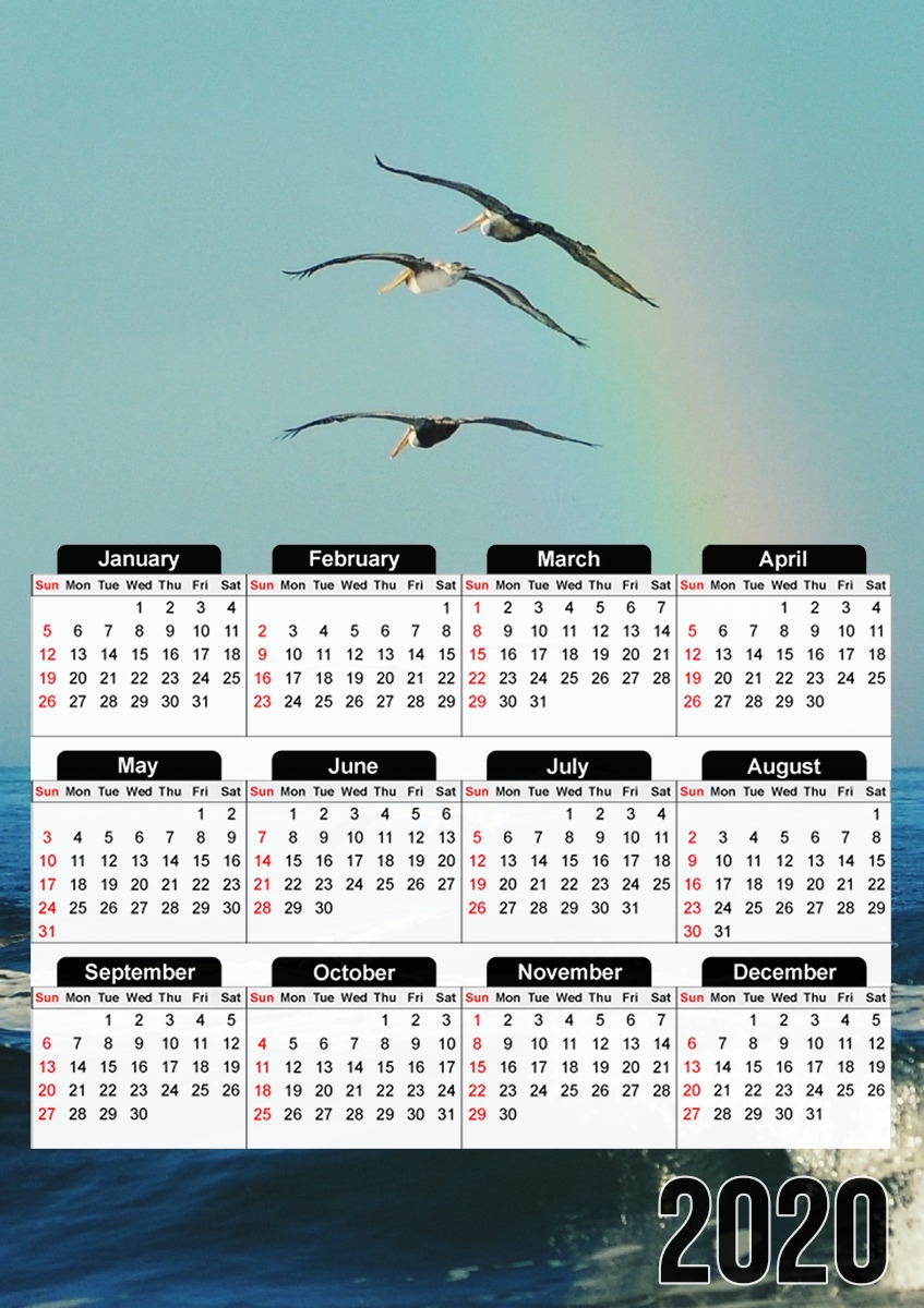  I'll Follow for A3 Photo Calendar 30x43cm