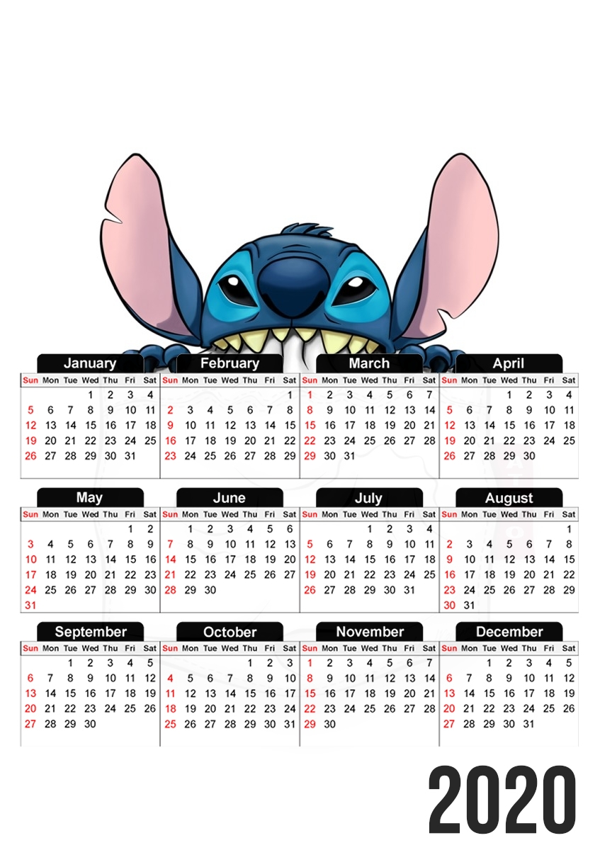  Importable stitch for A3 Photo Calendar 30x43cm