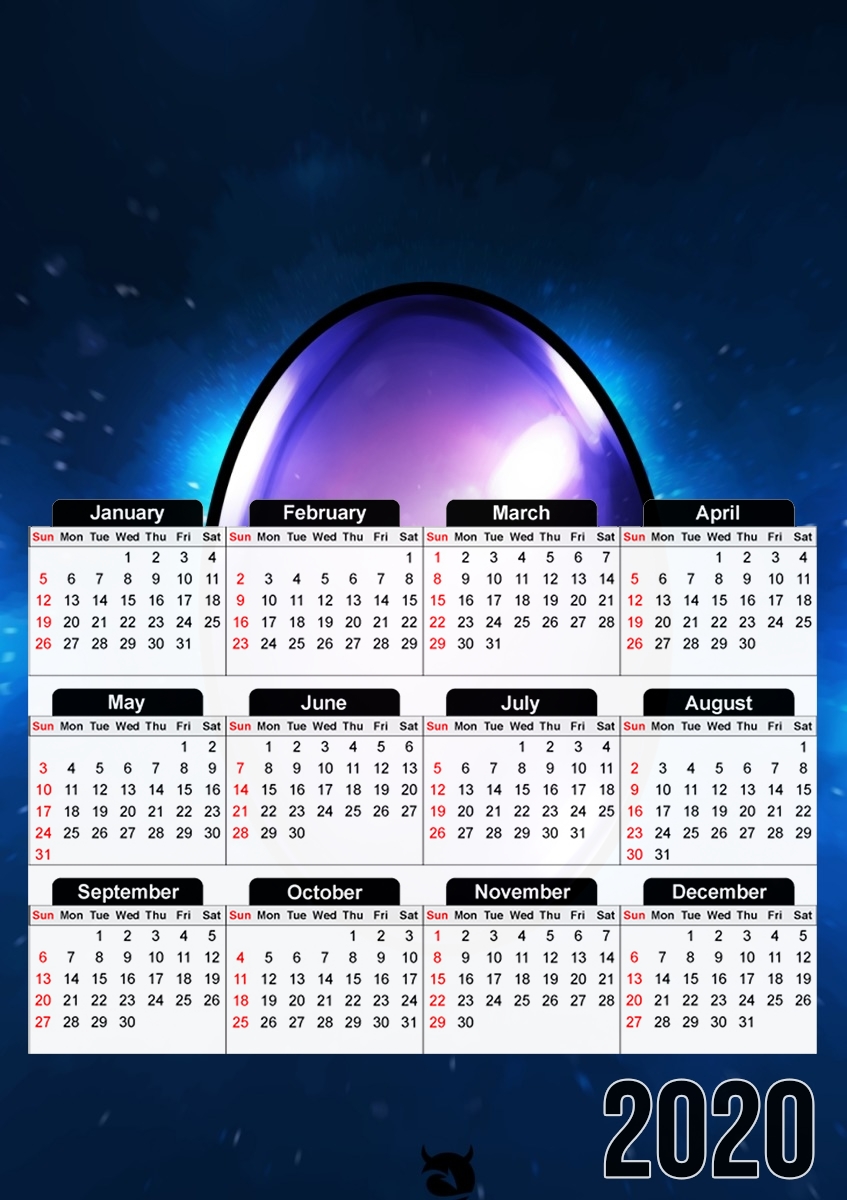  Infinity Gem Power for A3 Photo Calendar 30x43cm