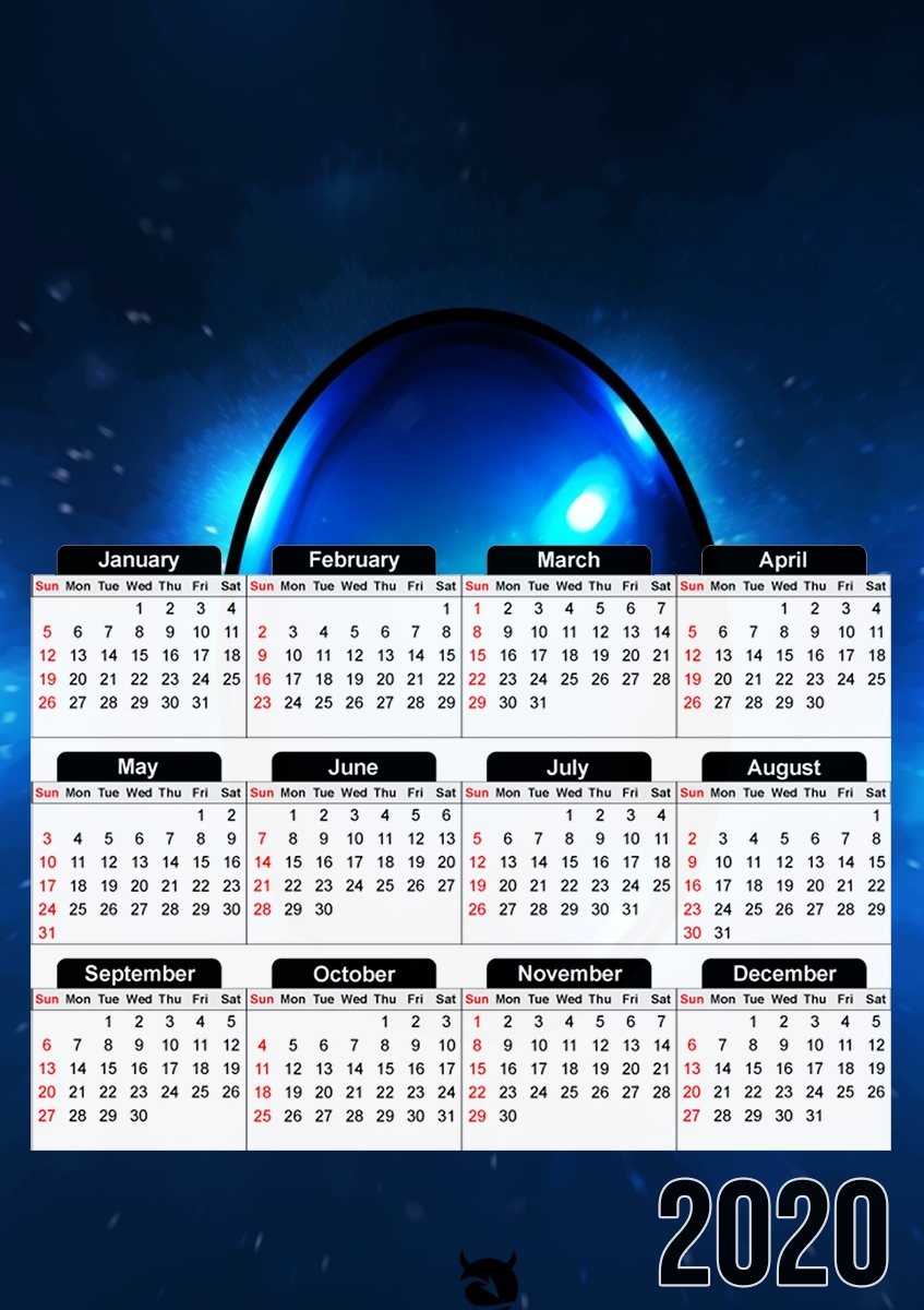  Infinity Gem Space for A3 Photo Calendar 30x43cm