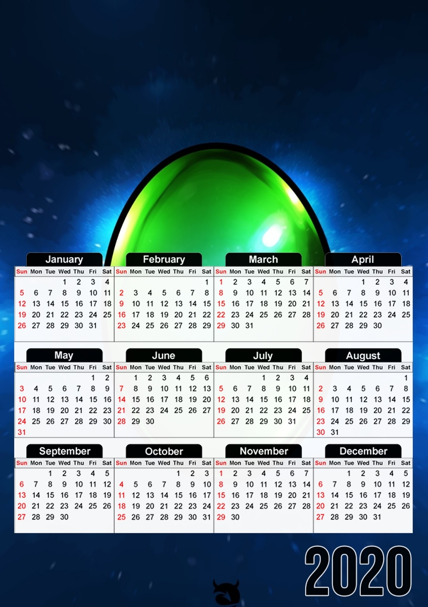  Infinity Gem Time for A3 Photo Calendar 30x43cm