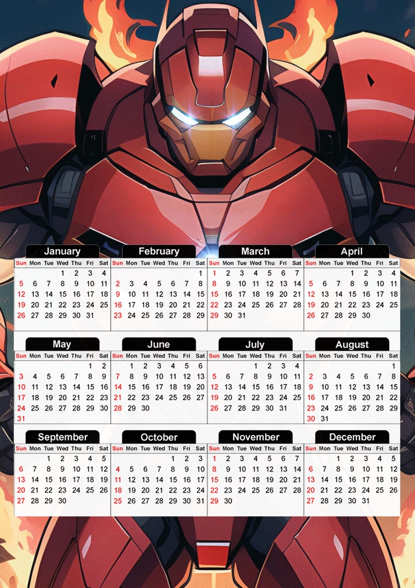  Iron Legacy for A3 Photo Calendar 30x43cm