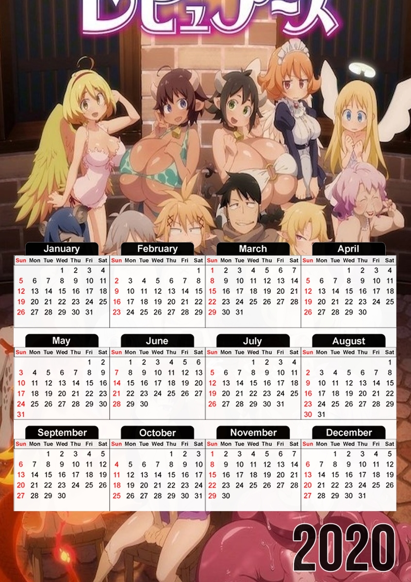  Ishuzoku reviewers for A3 Photo Calendar 30x43cm