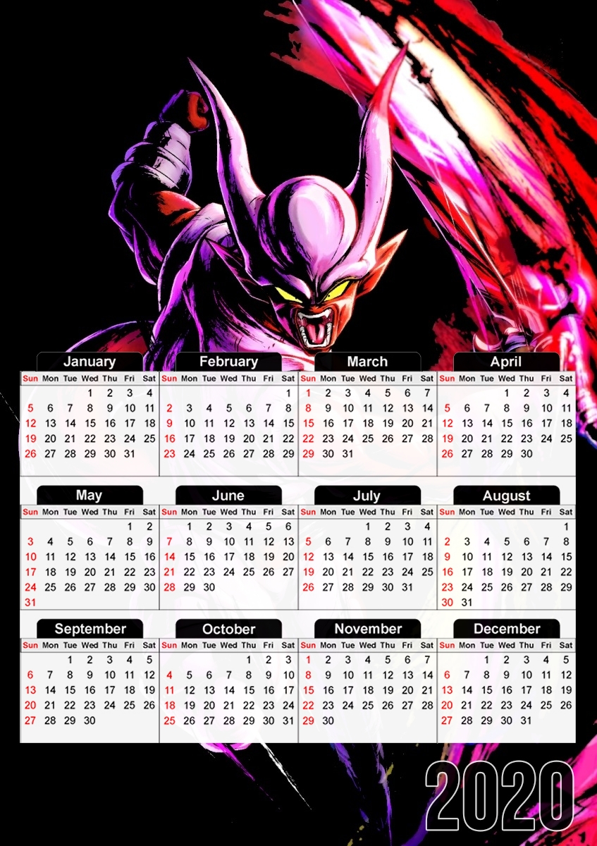  Janemba for A3 Photo Calendar 30x43cm