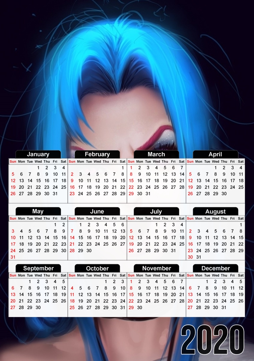  Jinx Lockscreen for A3 Photo Calendar 30x43cm