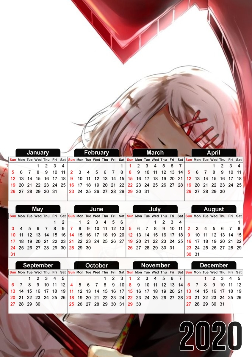  juuzou suzuya for A3 Photo Calendar 30x43cm