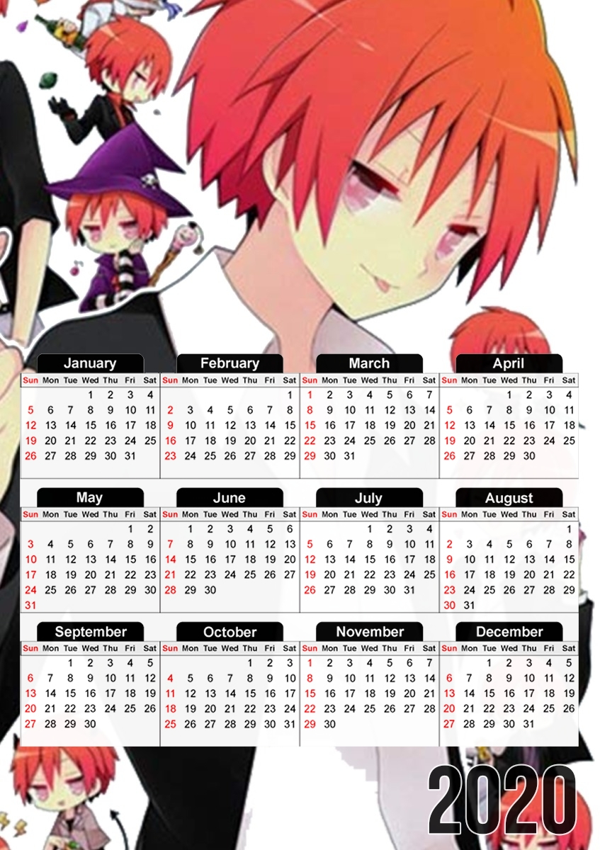  karma akabane for A3 Photo Calendar 30x43cm