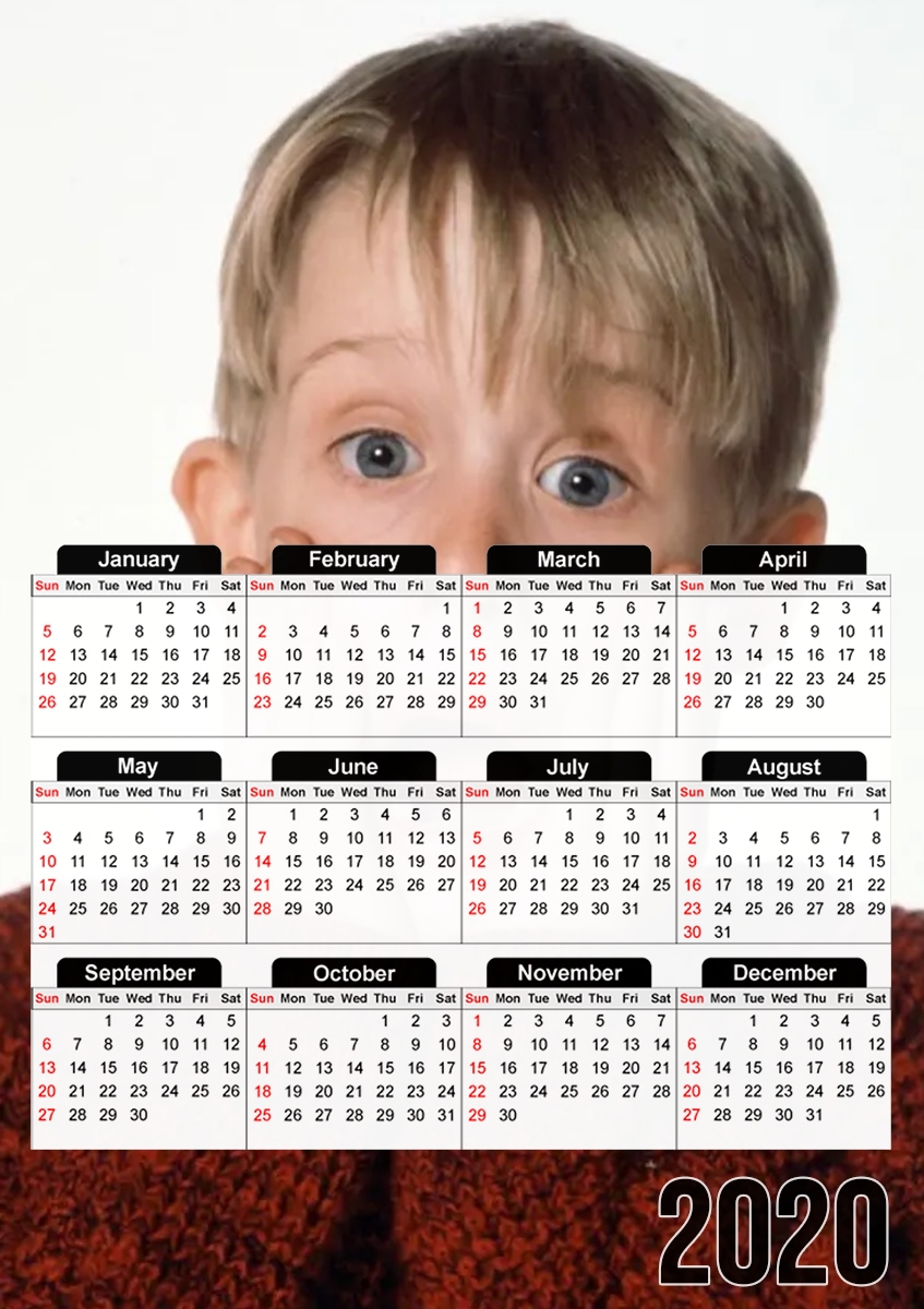  Kevin McCallister for A3 Photo Calendar 30x43cm