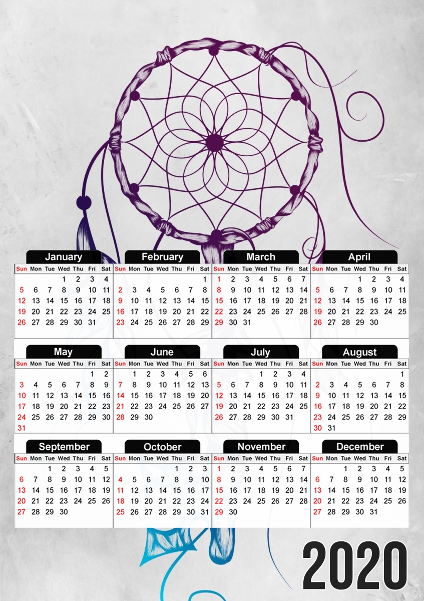  Key to Dreams Colors  for A3 Photo Calendar 30x43cm