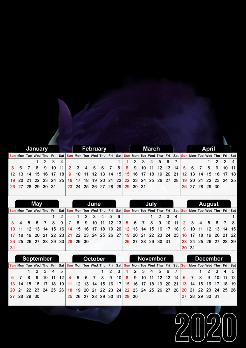  Kindred Lol for A3 Photo Calendar 30x43cm