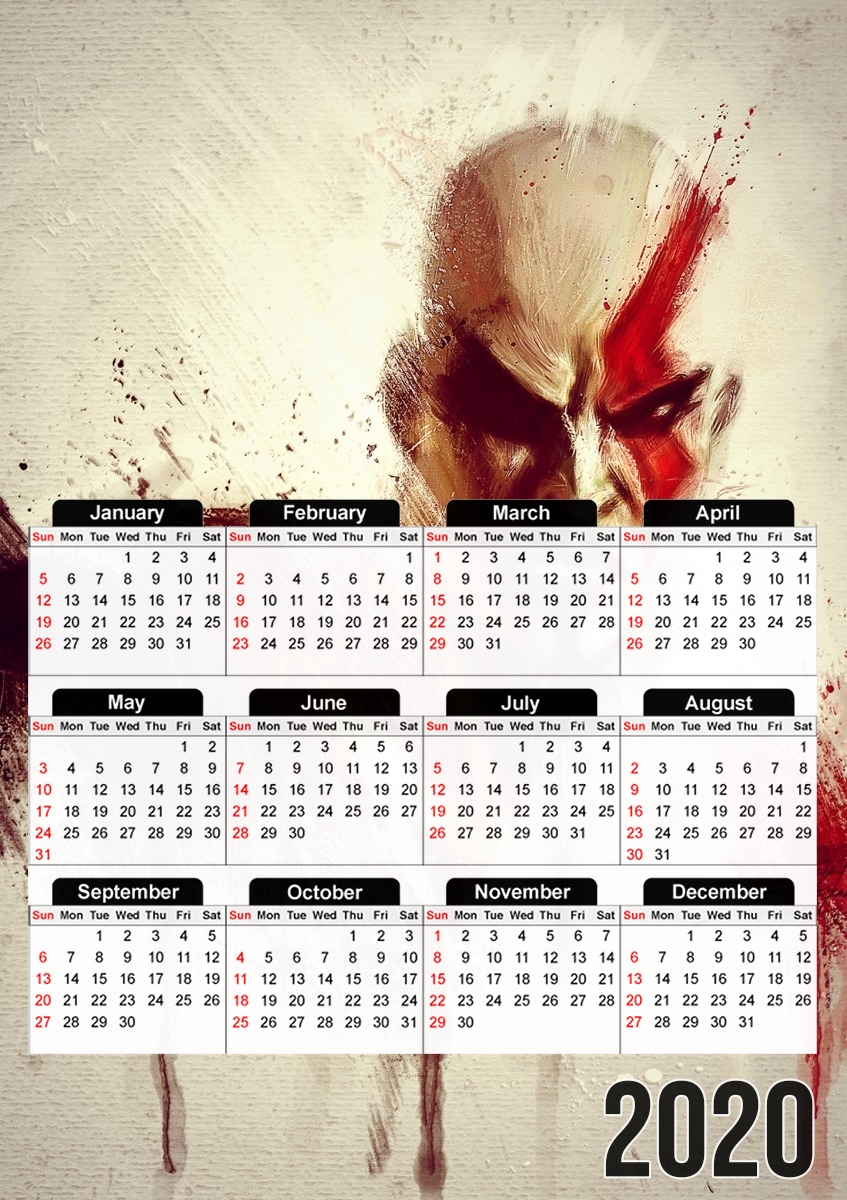  Kratos for A3 Photo Calendar 30x43cm