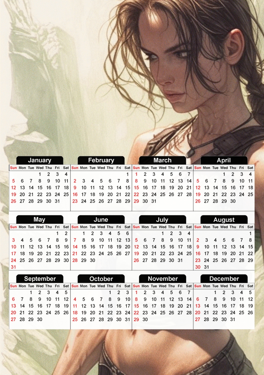  Lara   for A3 Photo Calendar 30x43cm