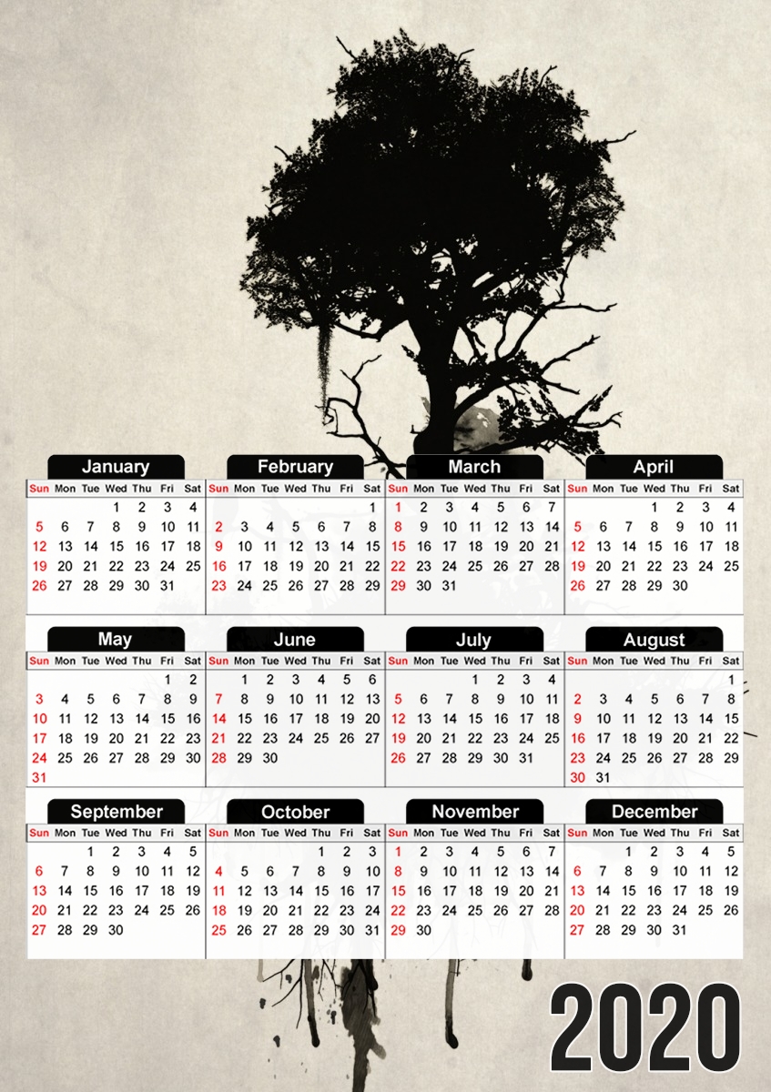  Last Tree Standing for A3 Photo Calendar 30x43cm
