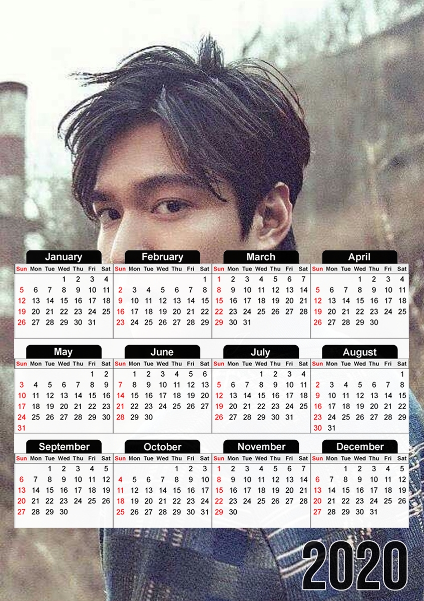  Lee Min Ho for A3 Photo Calendar 30x43cm