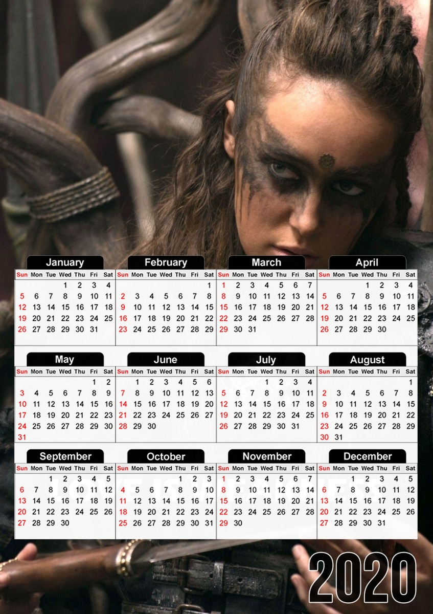  Lexa Love is weakness for A3 Photo Calendar 30x43cm