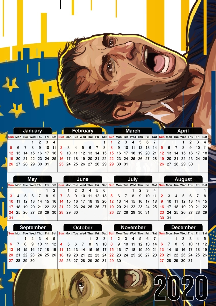  Libertadores Trio Bostero for A3 Photo Calendar 30x43cm