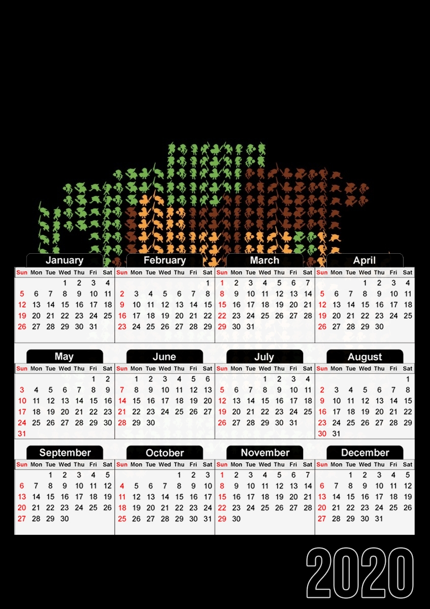  LinkbyLink for A3 Photo Calendar 30x43cm