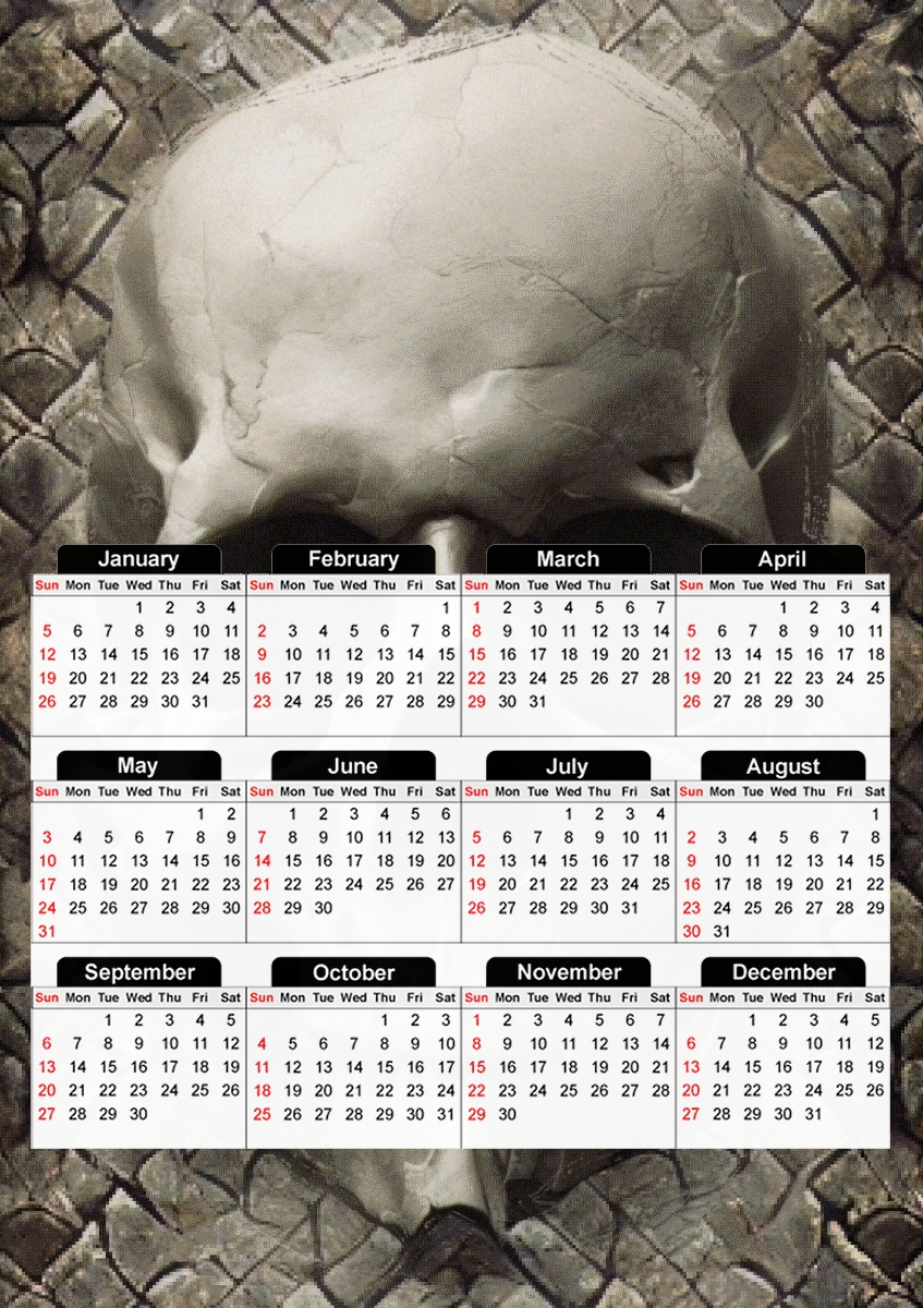  Lord Graveyard for A3 Photo Calendar 30x43cm