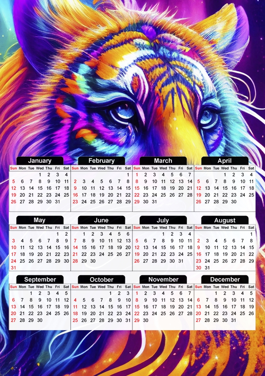  Magic Lion for A3 Photo Calendar 30x43cm