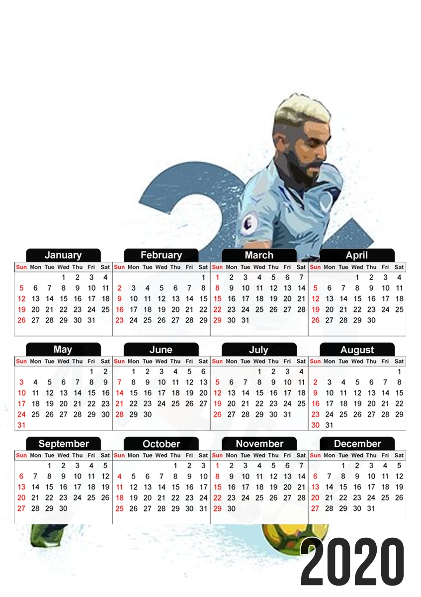  Mahrez for A3 Photo Calendar 30x43cm