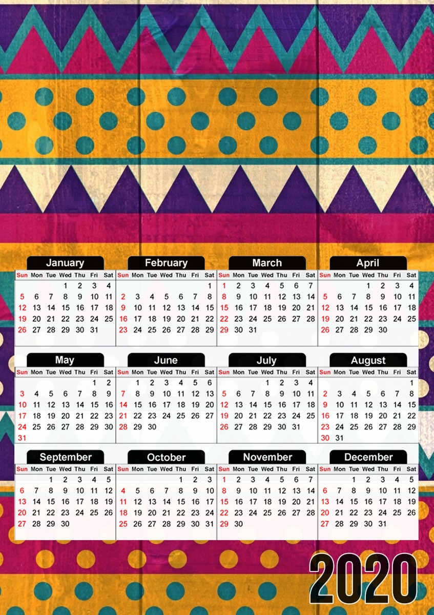  Mexican for A3 Photo Calendar 30x43cm