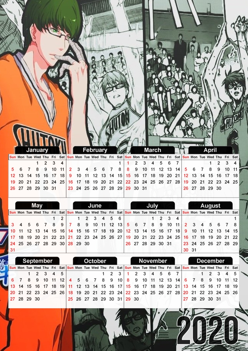  midorima wallpaper for A3 Photo Calendar 30x43cm