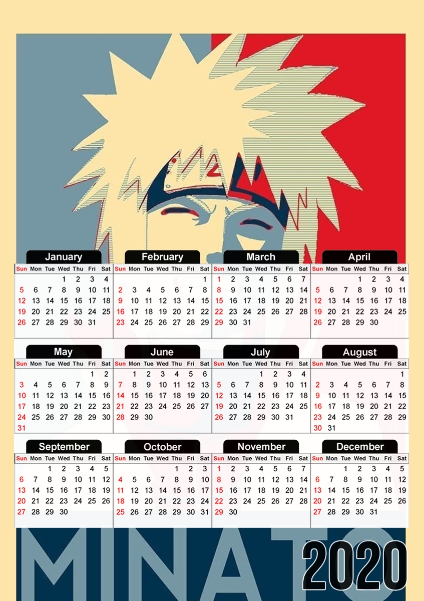  Minato Propaganda for A3 Photo Calendar 30x43cm